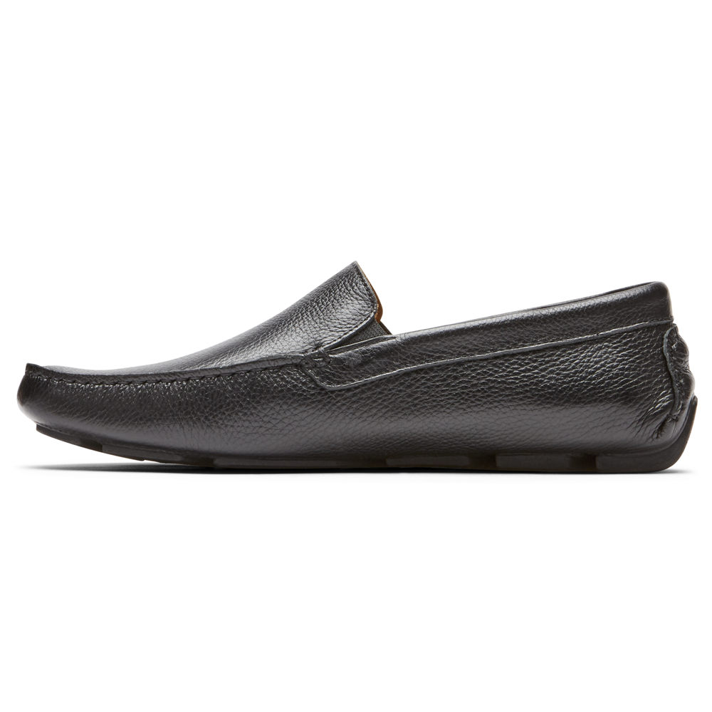 Rockport Seilersko Herre Svart - Rhyder Venetian - DIMO74280